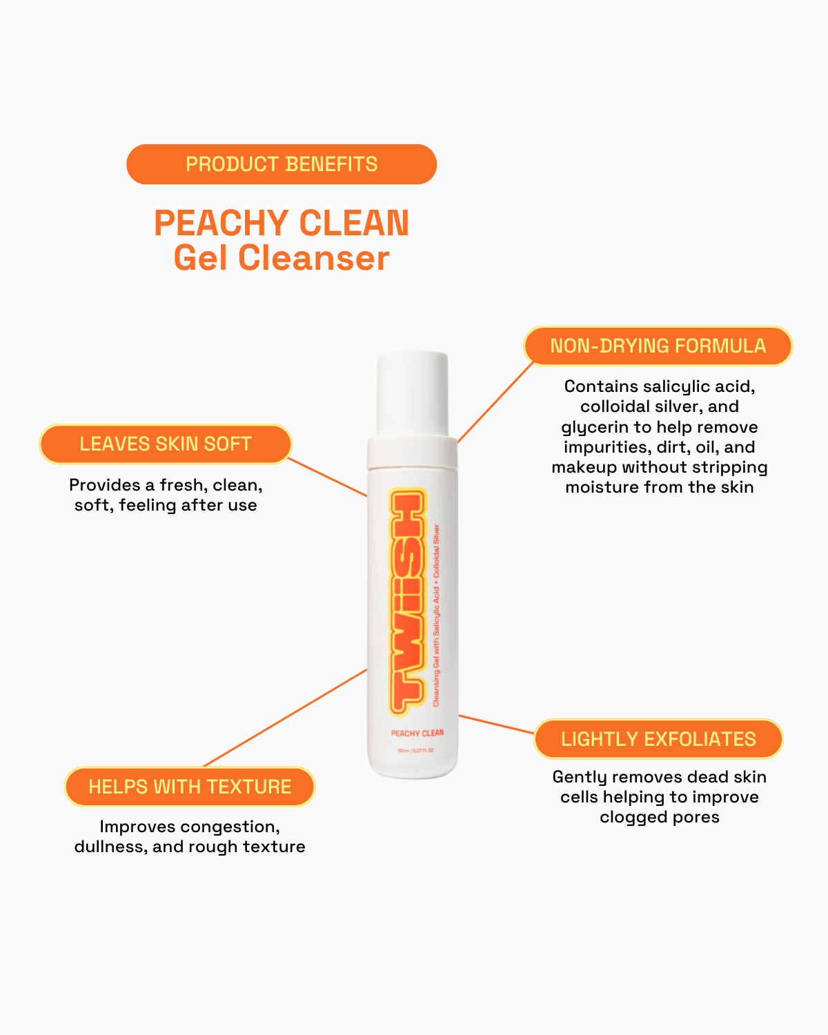 Peachy Clean Gel Cleanser